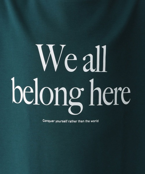 GLOBAL WORK（グローバルワーク）の「エアクッション半袖/ロゴ/294742（Tシャツ/カットソー・メンズ・ホワイト/ダークグリーン/オレンジ/ダークブルー・SMALL/MEDIUM/LARGE/X-LARGE）」の14枚目の写真