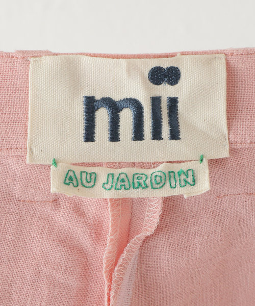 mii(ミー)の「【Mii / ミイ】LINENステッチイリパンツ(その他パンツ・レディース・ピンク/ライトイエロー・SMALL)」の21枚目の写真