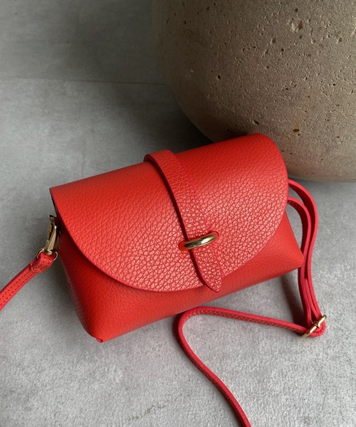 DouDou(ドゥドゥ)の「ミニショルダーバッグ(ショルダーバッグ・レディース・オフホワイト/ブラック/レッド・FREE)」の9枚目の写真