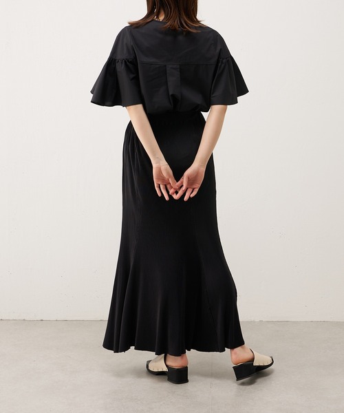 Lui's(ルイス)の「【22AW】プリーツマーメイドスカート(スカート・レディース・ブラック/オレンジ/パープル・FREE)」の12枚目の写真