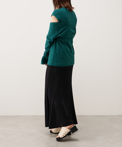 Lui's(ルイス)の「【22AW】プリーツマーメイドスカート(スカート・レディース・ブラック/オレンジ/パープル・FREE)」の15枚目の写真