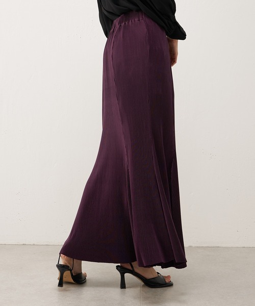 Lui's(ルイス)の「【22AW】プリーツマーメイドスカート(スカート・レディース・ブラック/オレンジ/パープル・FREE)」の9枚目の写真