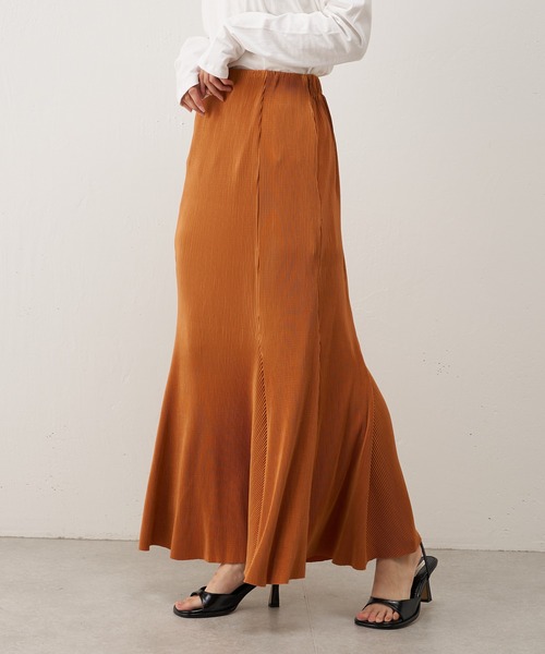 Lui's(ルイス)の「【22AW】プリーツマーメイドスカート(スカート・レディース・ブラック/オレンジ/パープル・FREE)」の16枚目の写真