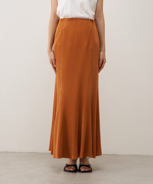 Lui's(ルイス)の「【22AW】プリーツマーメイドスカート(スカート・レディース・ブラック/オレンジ/パープル・FREE)」の14枚目の写真