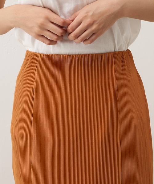 Lui's(ルイス)の「【22AW】プリーツマーメイドスカート(スカート・レディース・ブラック/オレンジ/パープル・FREE)」の7枚目の写真