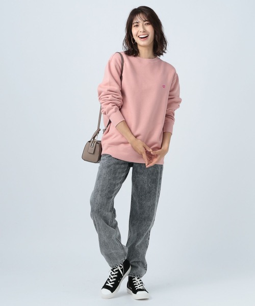 セール】【Champion(チャンピオン）】別注スウェット刺繍LS（T