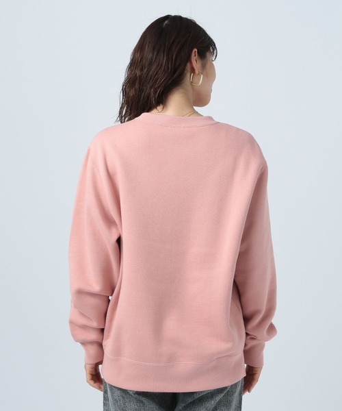 Champion(チャンピオン)の「【Champion(チャンピオン)】別注スウェット刺繍LS(Tシャツ/カットソー・レディース・ライトグレー/オフホワイト/ピンク/グリーン・FREE)」の12枚目の写真