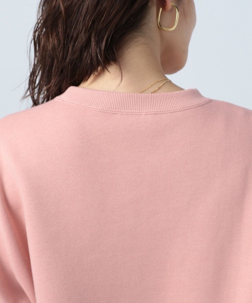 Champion(チャンピオン)の「【Champion(チャンピオン)】別注スウェット刺繍LS(Tシャツ/カットソー・レディース・ライトグレー/オフホワイト/ピンク/グリーン・FREE)」の15枚目の写真