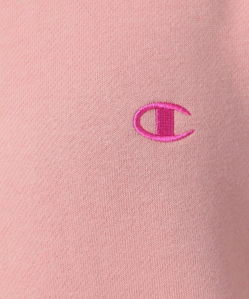 Champion(チャンピオン)の「【Champion(チャンピオン)】別注スウェット刺繍LS(Tシャツ/カットソー・レディース・ライトグレー/オフホワイト/ピンク/グリーン・FREE)」の19枚目の写真