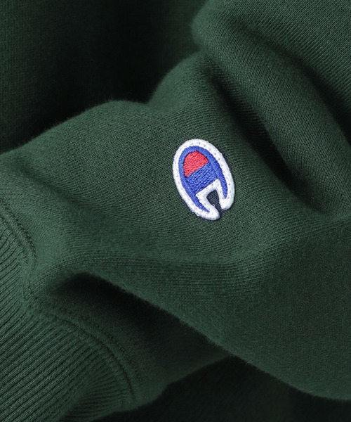 Champion(チャンピオン)の「【Champion(チャンピオン)】別注スウェット刺繍LS(Tシャツ/カットソー・レディース・ライトグレー/オフホワイト/ピンク/グリーン・FREE)」の16枚目の写真