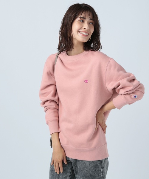 セール】【Champion(チャンピオン）】別注スウェット刺繍LS（T