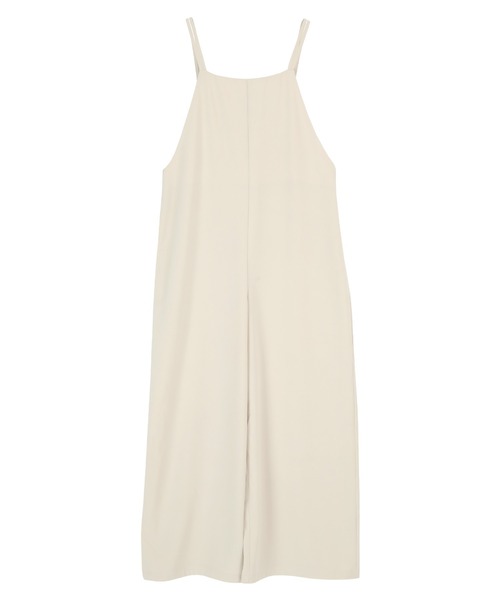 titivate（ティティベイト）の「ｷｬﾐｿｰﾙｻﾛﾍﾟｯﾄﾊﾟﾝﾂ/ｵｰﾙｲﾝﾜﾝ（サロペット/オーバーオール・レディース・アイボリー/チャコール/ブラック・S/M/L）」の11枚目の写真