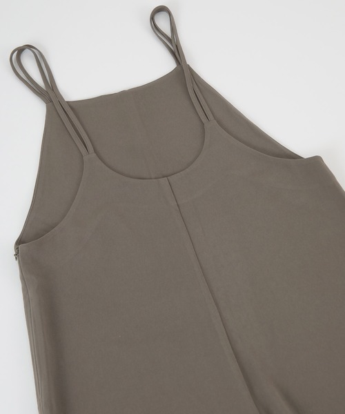 titivate（ティティベイト）の「ｷｬﾐｿｰﾙｻﾛﾍﾟｯﾄﾊﾟﾝﾂ/ｵｰﾙｲﾝﾜﾝ（サロペット/オーバーオール・レディース・アイボリー/チャコール/ブラック・S/M/L）」の13枚目の写真