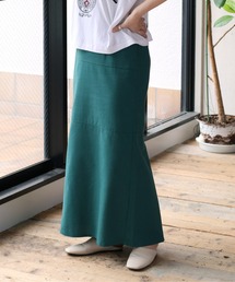 cepo | 麻混タックタイトスカート(スカート)