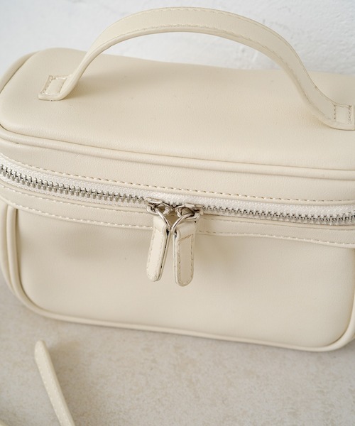 Kastane（カスタネ）の「バニティBAG（ショルダーバッグ・レディース・ブラック/アイボリー/ピンク・FREE）」の9枚目の写真