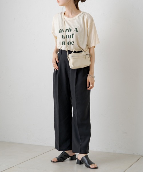 Kastane（カスタネ）の「バニティBAG（ショルダーバッグ・レディース・ブラック/アイボリー/ピンク・FREE）」の8枚目の写真