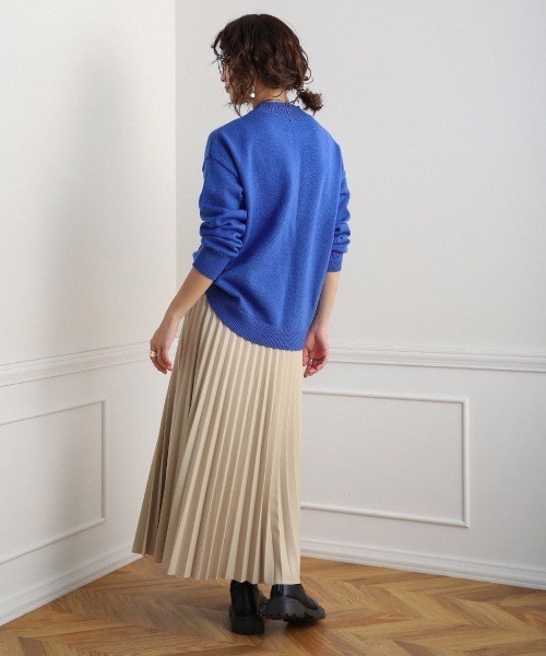 Bou Jeloud(ブージュルード)の「星ジャガードモックネックニットトップス(ニット/セーター・レディース・ブラック/ブルー/キャメル・FREE)」の22枚目の写真