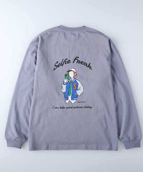 BACK NUMBER（バックナンバー）の「【BACK NUMBER】すまぼロンＴ（Tシャツ/カットソー・メンズ・ブルー/ホワイト/ブラック・L/S/XL/M）」の3枚目の写真