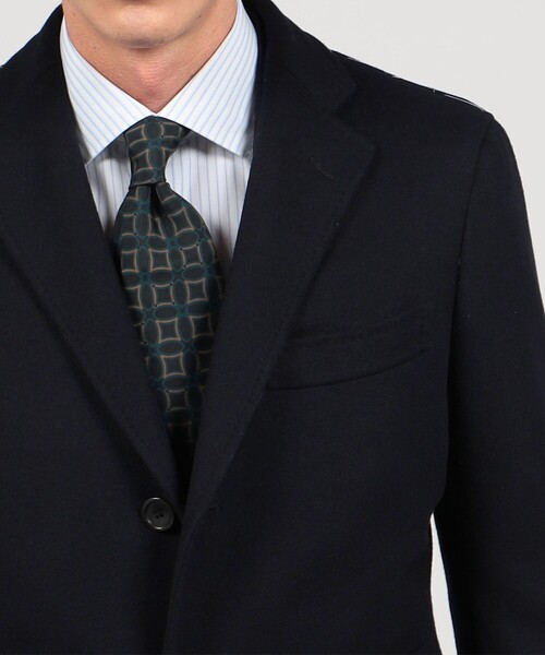 TOMORROWLAND （トゥモローランド）の「ウールカシミヤビーバー チェスターコート（チェスターコート・メンズ・キャメル/ネイビー・44/46/50/42/48/52/54）」の12枚目の写真