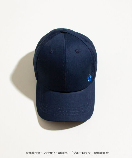 GLOSTER（グロスター）の「【BLUELOCK/ブルーロック】ロゴ刺繍キャップ