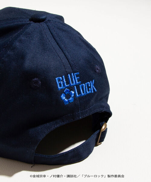 GLOSTER（グロスター）の「【BLUELOCK/ブルーロック】ロゴ刺繍キャップ
