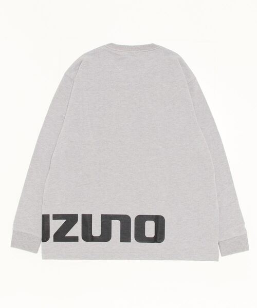 MIZUNO SPORTS STYLE（ミズノスポーツスタイル）の「ルーズフィットロングスリーブＴシャツ［ユニセックス］（Tシャツ/カットソー・メンズ・ブラック/グレー/オフホワイト・M/L/XL/S）」の16枚目の写真