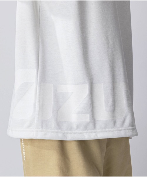 MIZUNO SPORTS STYLE（ミズノスポーツスタイル）の「ルーズフィットロングスリーブＴシャツ［ユニセックス］（Tシャツ/カットソー・メンズ・ブラック/グレー/オフホワイト・M/L/XL/S）」の10枚目の写真