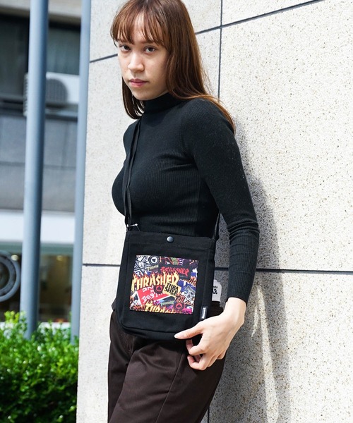 THRASHER（スラッシャー）の「MINI SHOULDER BAG/スラッシャーショルダーバック（ショルダーバッグ・メンズ・ホワイト系その他/ブラック系その他/ホワイト系その他3/ブラック系その他3・FREE）」の16枚目の写真
