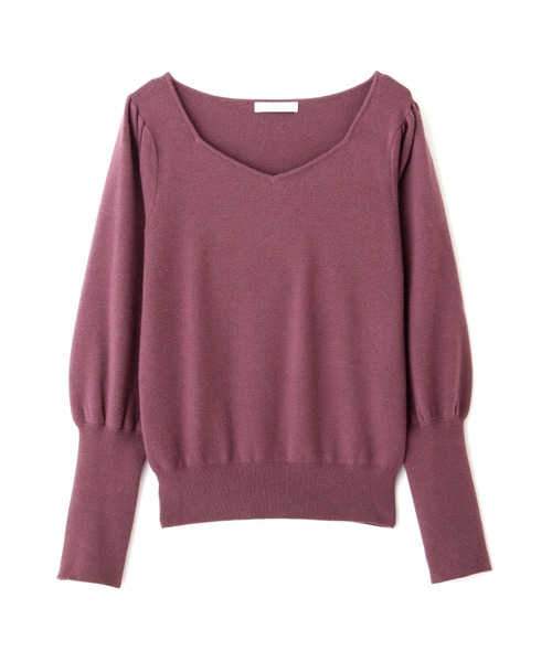 PROPORTION BODY DRESSING（プロポーションボディドレッシング）の「ボリュームパフスリーブニット / 1212270009（ニット/セーター・レディース・ボルドー/ブラック/グリーン系その他/オフホワイト・SMALL/MEDIUM）」の8枚目の写真