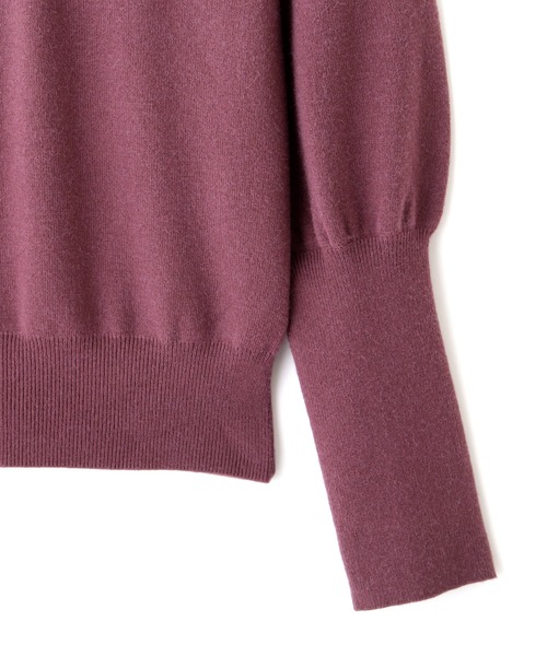 PROPORTION BODY DRESSING（プロポーションボディドレッシング）の「ボリュームパフスリーブニット / 1212270009（ニット/セーター・レディース・ボルドー/ブラック/グリーン系その他/オフホワイト・SMALL/MEDIUM）」の6枚目の写真