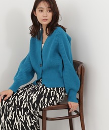 N.(N. Natural Beauty Basic) | ◆ハミルトンアゼVネックニットカーディガン(カーディガン/ボレロ)