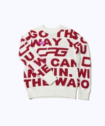CPG GOLF | Message graphical knit（メッセージグラフィカルニット） | WOMEN(ニット/セーター)