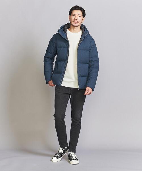 【ミチル】ユナイテッドアローズBEAUTY&YOUTHダウンジャケット ビューティー＆ユース ユナイテッドアローズのスタイリッシュ ダウン