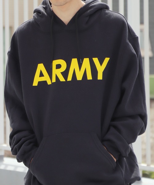 ROOPTOKYO(ループトウキョウ)の「SOFFE/ソフィー ARMY HOODIE パーカー アーミー フーディー(パーカー・メンズ・ブラック・M/L/XL)」の12枚目の写真