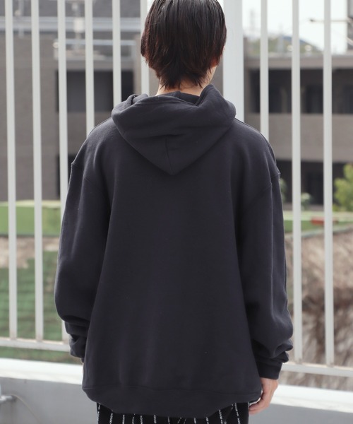 ROOPTOKYO(ループトウキョウ)の「SOFFE/ソフィー ARMY HOODIE パーカー アーミー フーディー(パーカー・メンズ・ブラック・M/L/XL)」の2枚目の写真