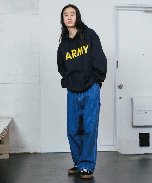 ROOPTOKYO(ループトウキョウ)の「SOFFE/ソフィー ARMY HOODIE パーカー アーミー フーディー(パーカー・メンズ・ブラック・M/L/XL)」の17枚目の写真