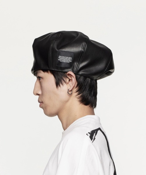 JULIUS（ユリウス）の「JULIUS/ユリウス/シンセティックレザーベレー