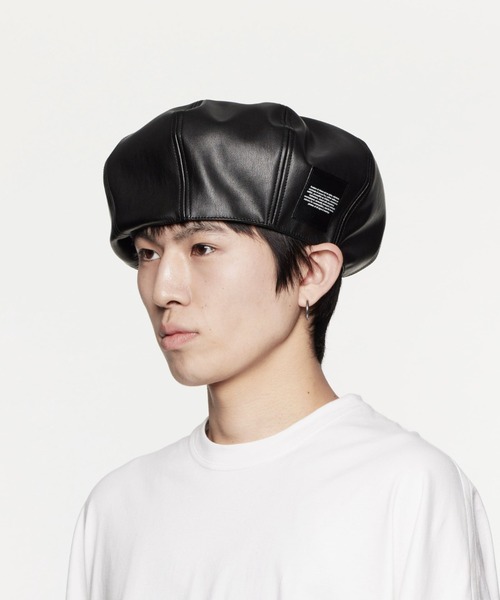 JULIUS/ユリウス/シンセティックレザーベレー/807ACU2 JULIUS（ユリウス）の「JULIUS/ユリウス/シンセティックレザーベレー