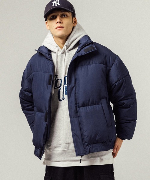 Ressaca（レサーカ）の「オーバーサイズ ファイバーダウンジャケット（ダウンジャケット/コート・メンズ・チャコールグレー/ブラック/ネイビー/ベージュ/グレー/オフホワイト・L/XL/M）」の6枚目の写真