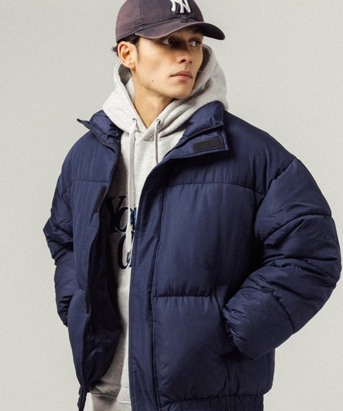 Ressaca（レサーカ）の「オーバーサイズ ファイバーダウンジャケット（ダウンジャケット/コート・メンズ・チャコールグレー/ブラック/ネイビー/ベージュ/グレー/オフホワイト・L/XL/M）」の22枚目の写真