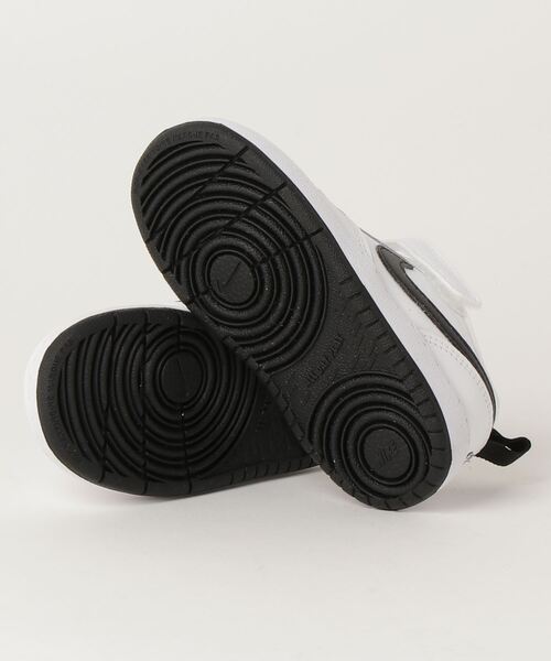 NIKE(ナイキ)の「NIKE COURT BOROUGH LOW 2 TDV ナイキ コートバーロウLOW2TDV(スニーカー・キッズ・ホワイト/ホワイト系その他/ホワイト×ブラック・15cm/14cm/16cm)」の12枚目の写真