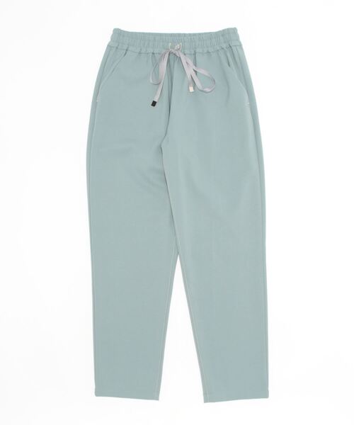 Q（キュー）の「ウォッシャブルツイルイージーパンツ（その他パンツ・レディース・ブラック/アイボリー/ライトオリーブ・MEDIUM）」の15枚目の写真