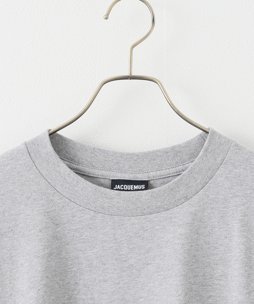 JACQUEMUS（ジャックムス）の「【JACQUEMUS / ジャックムス】LE TSHIRT JACQUEMUS（Tシャツ/カットソー・メンズ・グレー・XX-SMALL）」の3枚目の写真