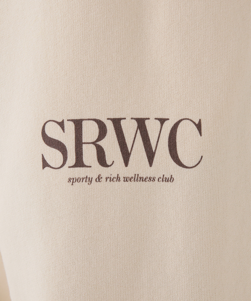 SPORTY&RICH（スポーティアンドリッチ）の「【Sporty & Rich】SPORTY&RICH UPPER EAST SIDE SWEAT PANTS / スウェットパンツ（スウェット・レディース・アイボリー・SMALL）」の14枚目の写真