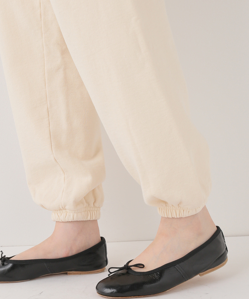 SPORTY&RICH（スポーティアンドリッチ）の「【Sporty & Rich】SPORTY&RICH UPPER EAST SIDE SWEAT PANTS / スウェットパンツ（スウェット・レディース・アイボリー・SMALL）」の15枚目の写真