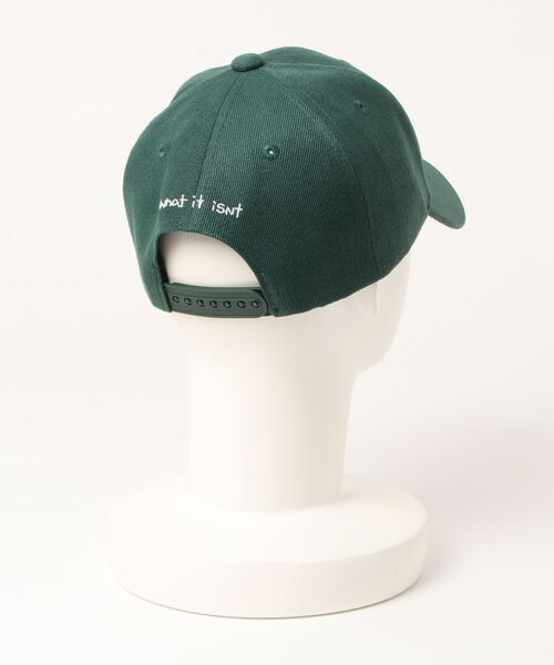 PARKS TOKYO SELECT（パークストウキョウセレクト）の「【（What it isNt) ART BY MARKGONZALES】フラワー 刺繍 ローキャップ（キャップ・レディース・ホワイト/グリーン/ベージュ/ブラック・FREE）」の7枚目の写真