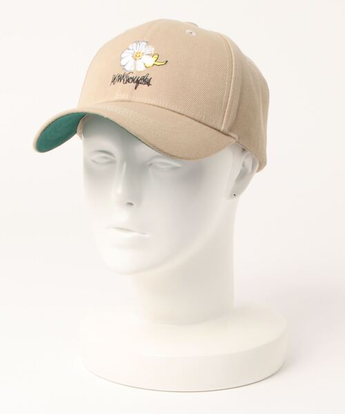 PARKS TOKYO SELECT（パークストウキョウセレクト）の「【（What it isNt) ART BY MARKGONZALES】フラワー 刺繍 ローキャップ（キャップ・レディース・ホワイト/グリーン/ベージュ/ブラック・FREE）」の10枚目の写真