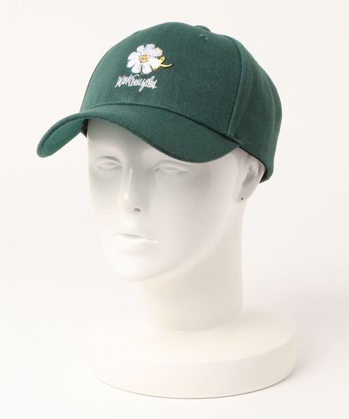 PARKS TOKYO SELECT（パークストウキョウセレクト）の「【（What it isNt) ART BY MARKGONZALES】フラワー 刺繍 ローキャップ（キャップ・レディース・ホワイト/グリーン/ベージュ/ブラック・FREE）」の11枚目の写真