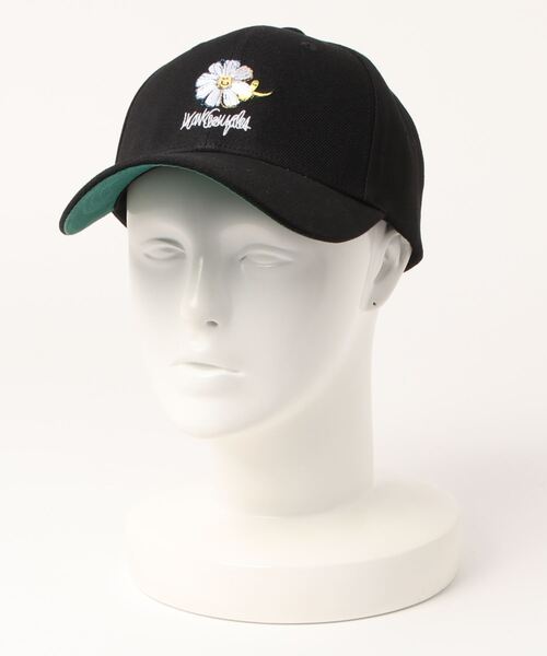 PARKS TOKYO SELECT（パークストウキョウセレクト）の「【（What it isNt) ART BY MARKGONZALES】フラワー 刺繍 ローキャップ（キャップ・レディース・ホワイト/グリーン/ベージュ/ブラック・FREE）」の12枚目の写真