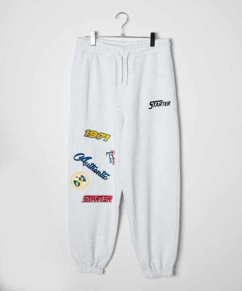 STARTER（スターター）の「∴WEGO/STARTER別注ワッペンスウェットパンツ（スウェットパンツ・メンズ・グレー系その他・LARGE/MEDIUM）」の13枚目の写真